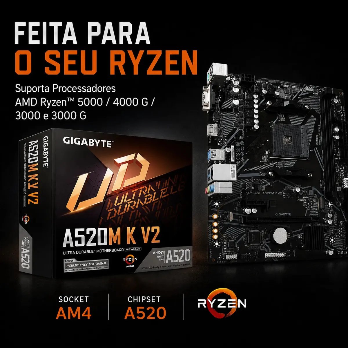 promocaoExpress's tweet photo. Placa Mãe A520M K V2 AMD

🎟️Cupom: MELIPREFERIDO
💸R$326,23
🔗https://t.co/s3jqceQFMr https://t.co/KhYssGBPiT