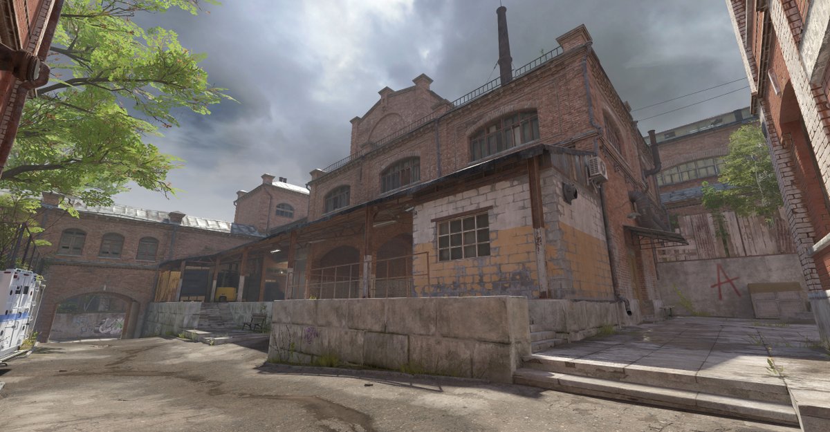 DasDasWorkshop's tweet photo. sharing some progress on the map de_factory https://t.co/jXkilWbP7G
