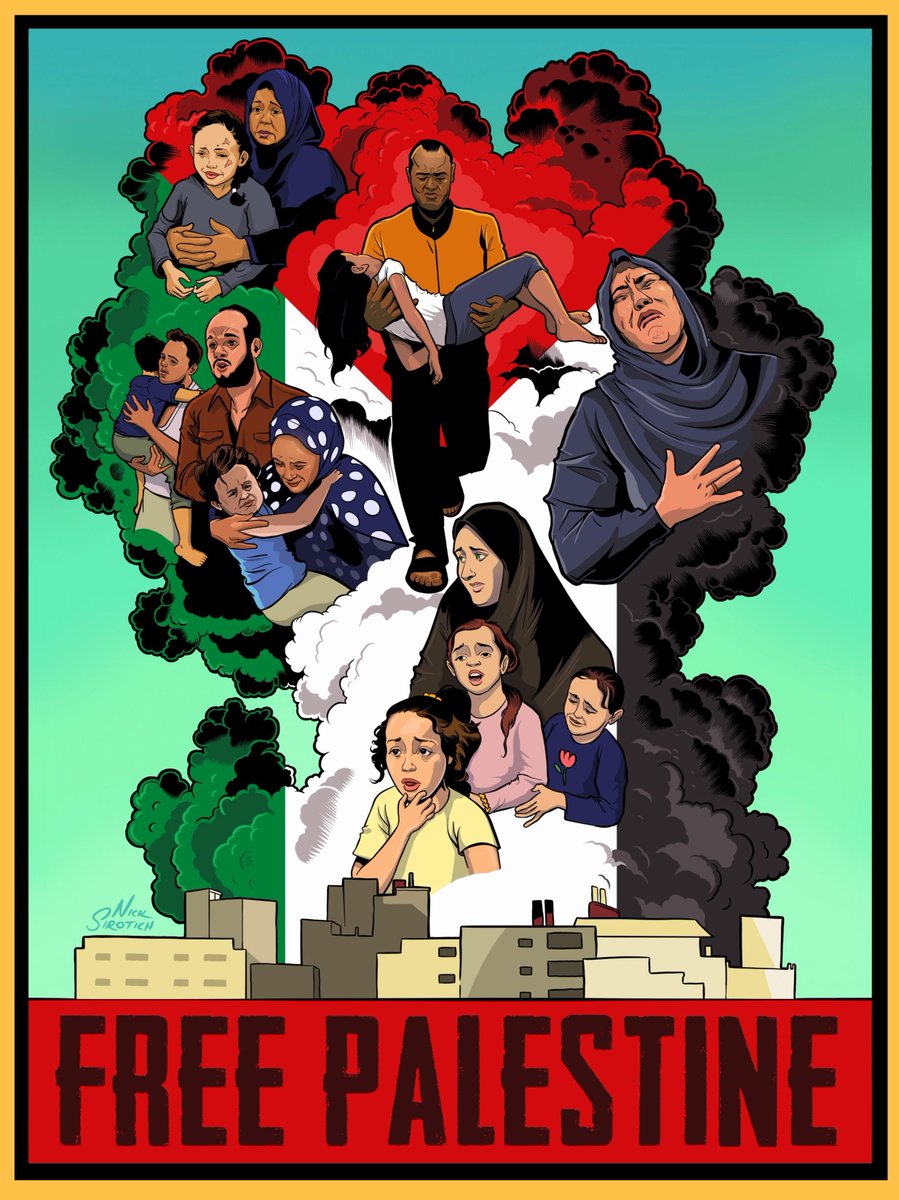 StevenMillv3's tweet photo. Free Palestine, nicksirotich/me, procreate, 2023
#Illustration #JISOOATSALOMONEVENT https://t.co/LNJtZHYlxy