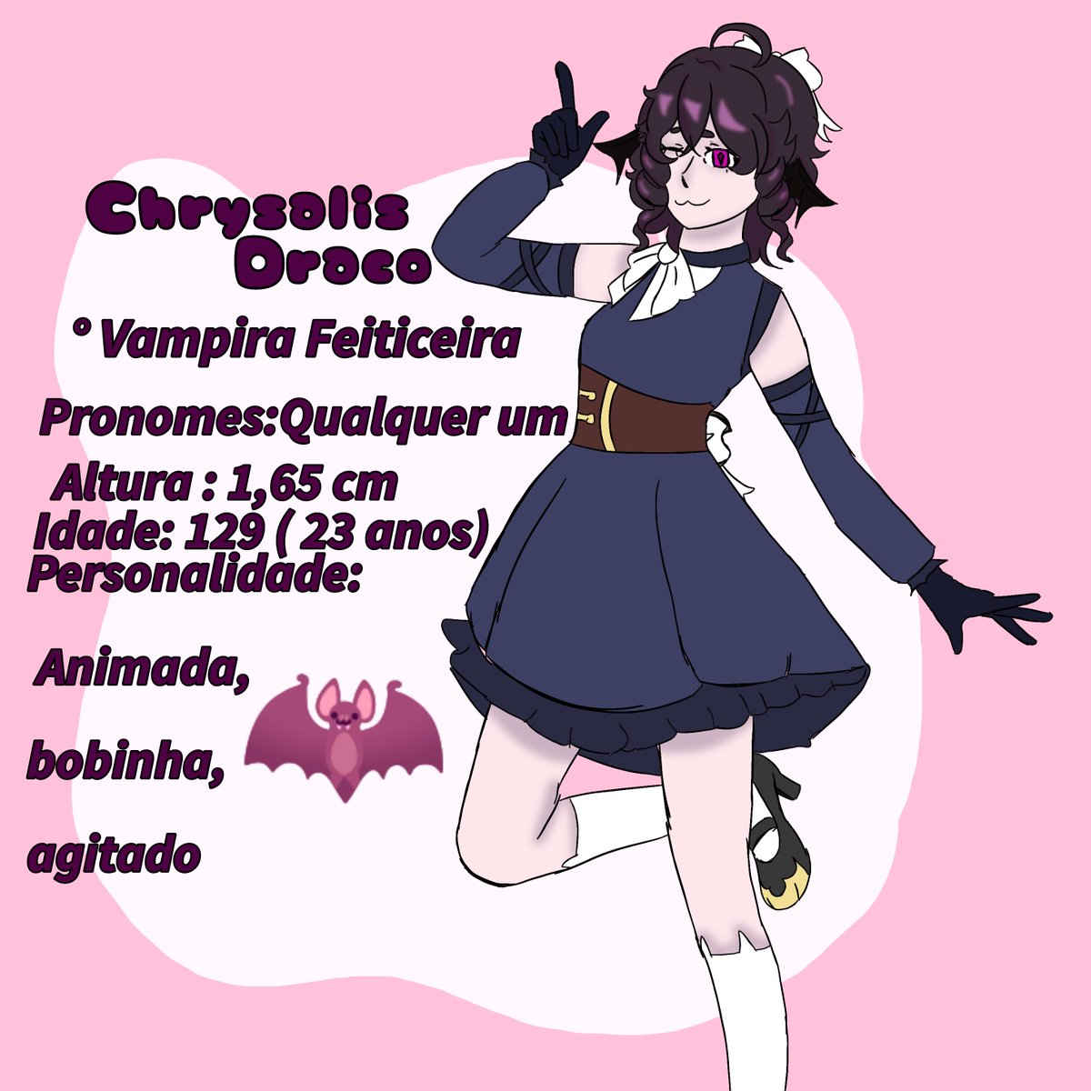 Hopeepixie's tweet photo. Chrysalis Draco :)
Força 9
Resistência 20
Agilidade 5
Velocidade 5
Técnica 5
Inteligência 5
Energia 5
Carisma 6
#wsmp #wsmpoc https://t.co/Oxp9CapeL1