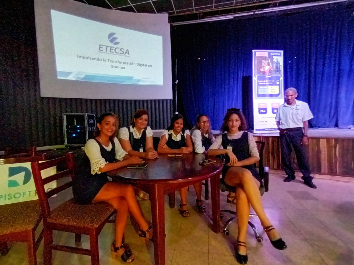 ETECSAGranma's tweet photo. Feria Tecnológica: Impulsando la Transformación Digital en Granma. Este 11 y 12 de agosto. #Etecsa
#BANDEC
#BPA
#Gransoft
@YanetsyTerry
@YudelkisOrtizB @taniavel76 @LidiaHid https://t.co/SO67fjxlru