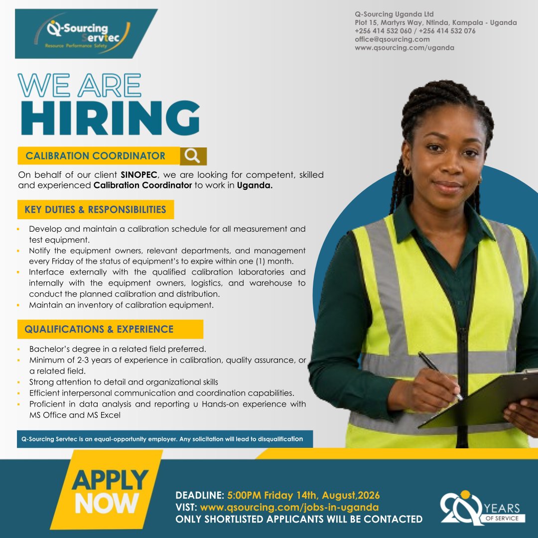 QSLUganda's tweet photo. Check out these exciting career opportunities; review requirements and apply here: https://t.co/GZhjPcVJjs https://t.co/dzc74mS2DS