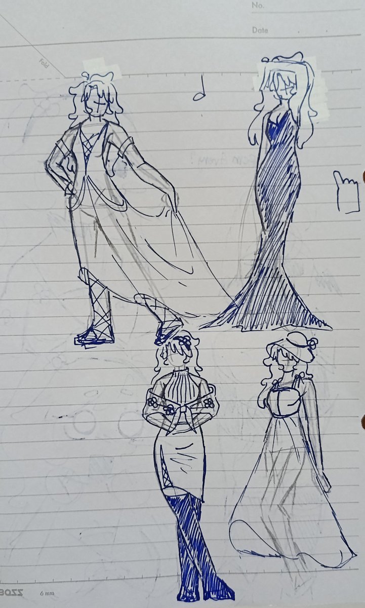 D3rplord3_'s tweet photo. I was doing pose sketches because I wanted to be more better at posing and I turned them all into fem avery #sorry https://t.co/f18IqALOn6