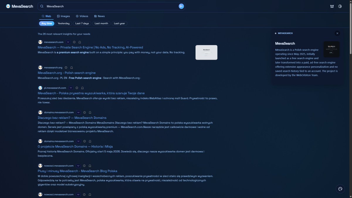 mevasearch's tweet photo. We are working on an upcoming MevaSearch update that will introduce full UI customization via CSS! 🎨✨
How do you like the result so far? Let us know your thoughts!
#MevaSearch #UIUXDesign #CSS https://t.co/hVUlgXc5lh