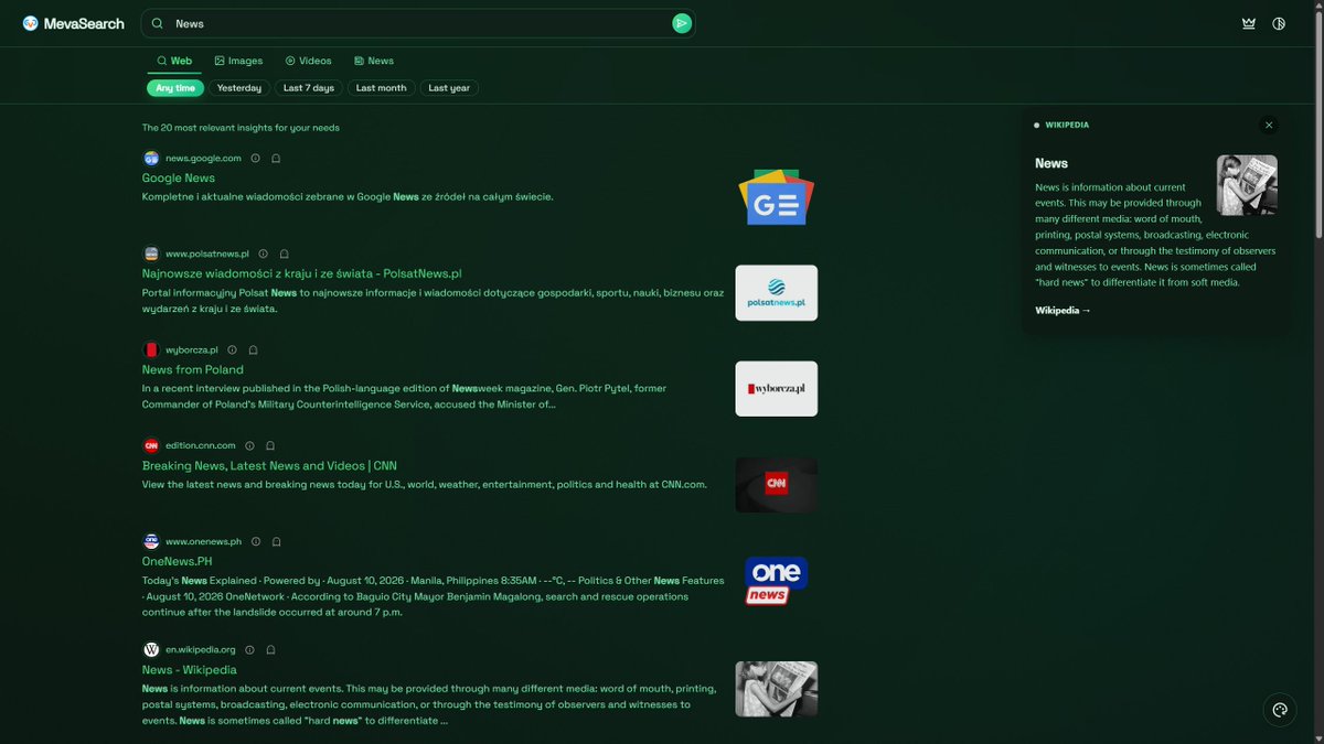 mevasearch's tweet photo. We are working on an upcoming MevaSearch update that will introduce full UI customization via CSS! 🎨✨
How do you like the result so far? Let us know your thoughts!
#MevaSearch #UIUXDesign #CSS https://t.co/hVUlgXc5lh