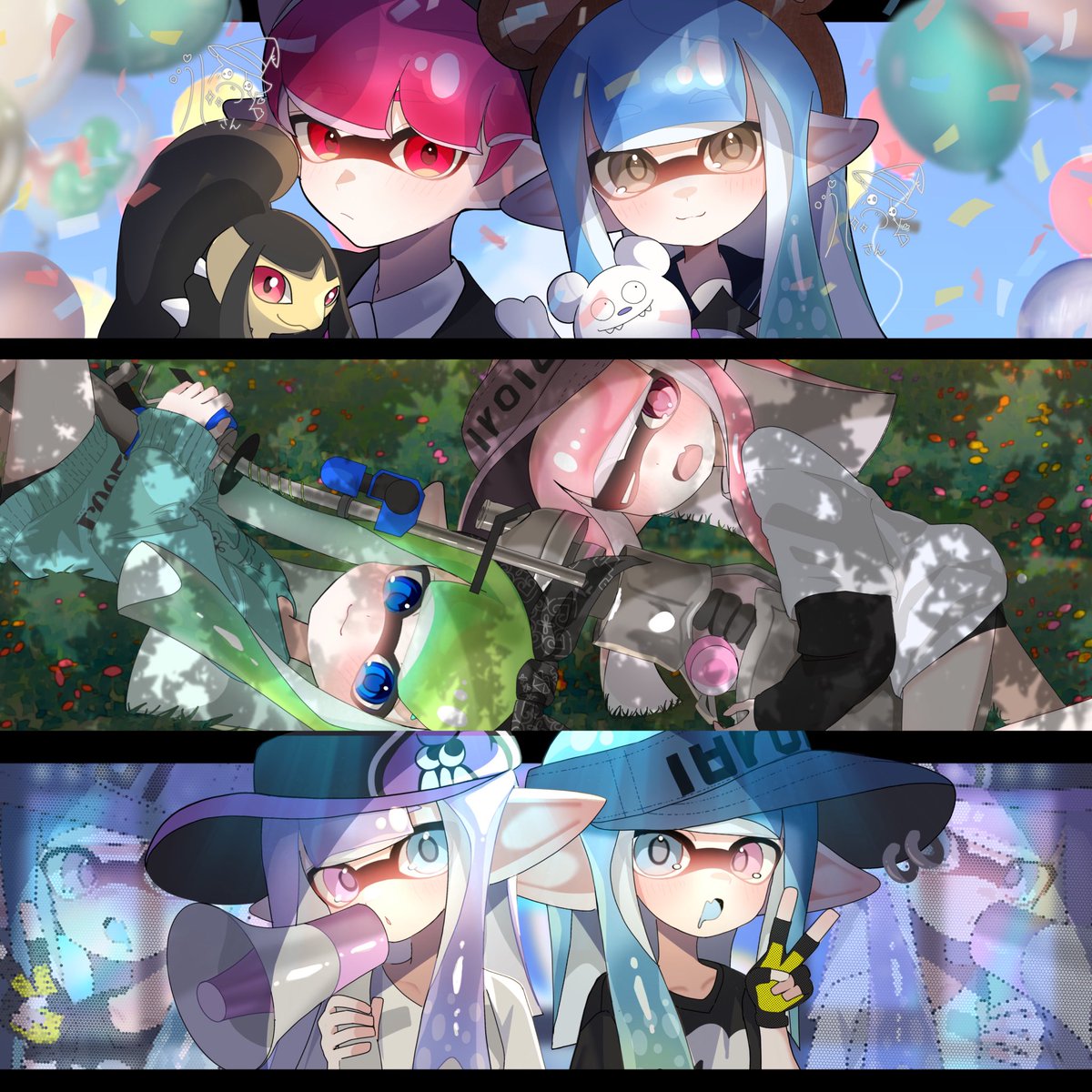 mtmt_mo0's tweet photo. #スプラトゥーン絵描きさんと繋がりたい 
全反応無言お迎え❕ https://t.co/lSiLLLITjI