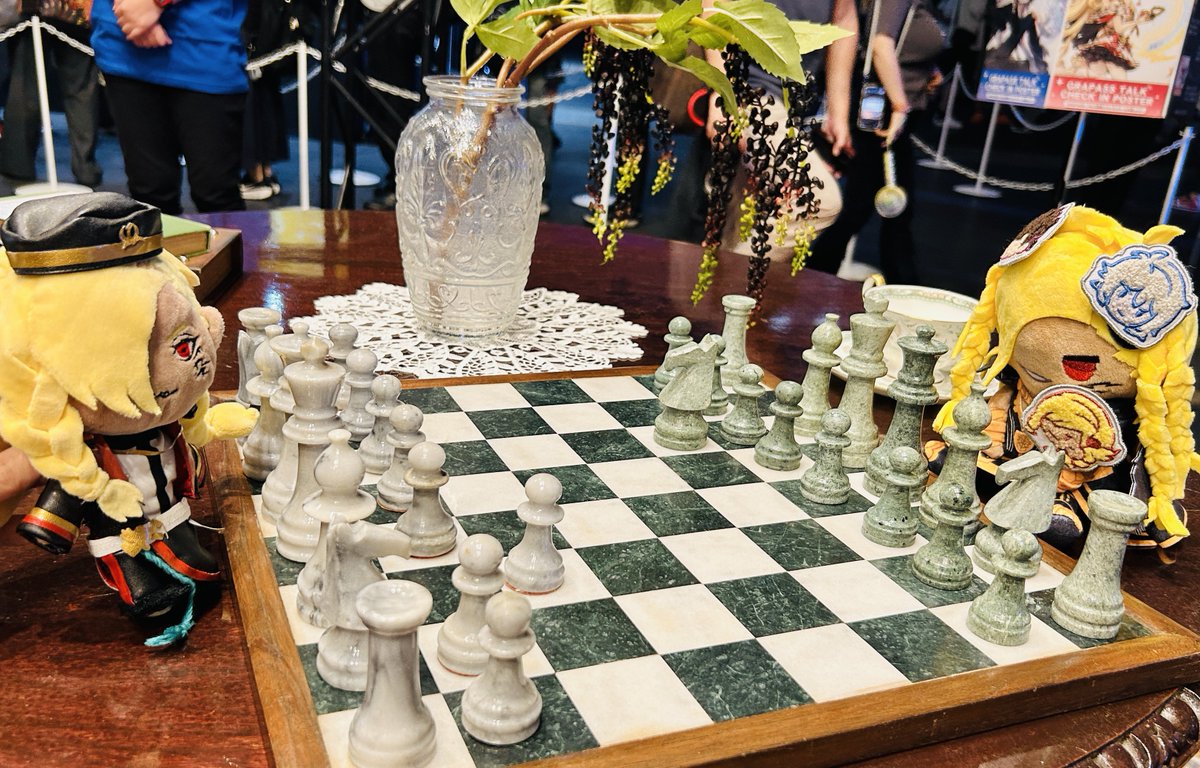neew_kazai's tweet photo. バブぬとバブぬの熾烈な頭脳戦♟️ https://t.co/DTfEyeJ3Vf