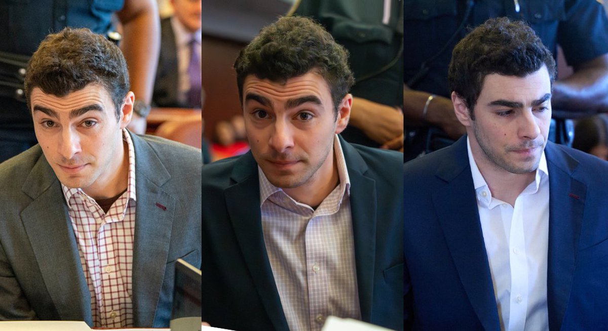 Luigi_Archive's tweet photo. 🚨Luigi Mangione has arrived into courtroom, media reports say he's wearing "gray", "dark grey", "light gray", and "dark blue" suits. This is who the prosecution wants you to rely on for the accurate coverage of the trial &amp; why they push to deny public access and video recording. https://t.co/VR2eAgVWke