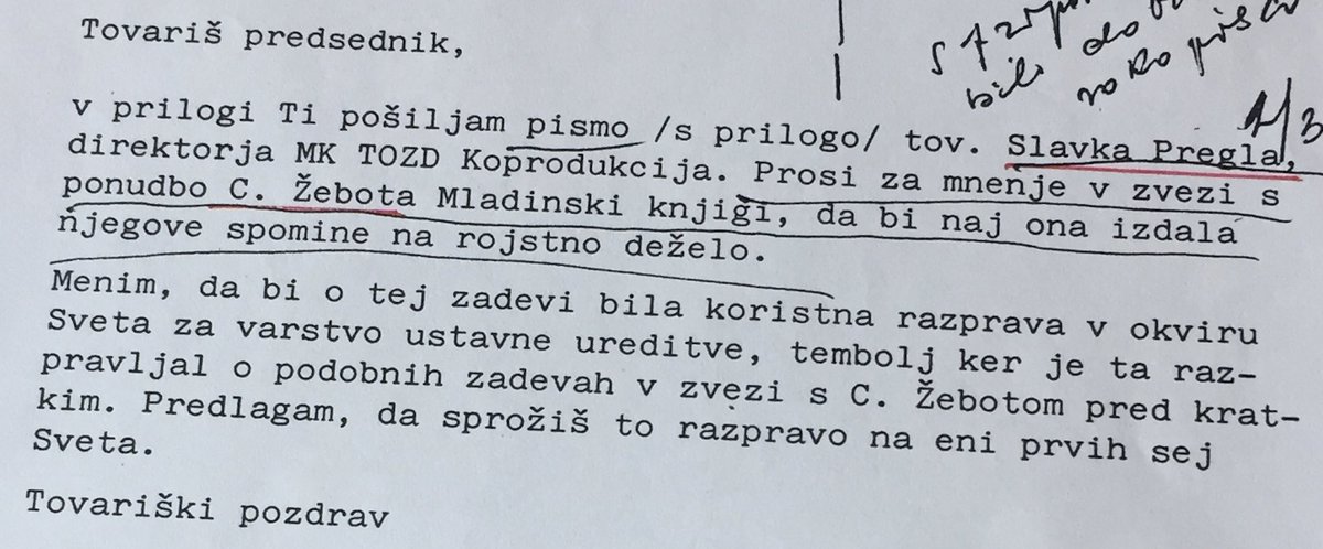 IgorOmerza's tweet photo. Ob tem je šef vladnega informiranja Marjan Šiftar, predsedniku vlade Dušanu Šinigoju predlagal, da o tej "žebotovski" temi sproži razpravo na "Svetu za Udbo". Terminsko je to bilo marca 1988, no, zdaj, zdaj, bodo udbaši tajno vdrli v Mikro Ado. JBTZ je bila tik pred vrati!!! https://t.co/dfCVF0kC4B