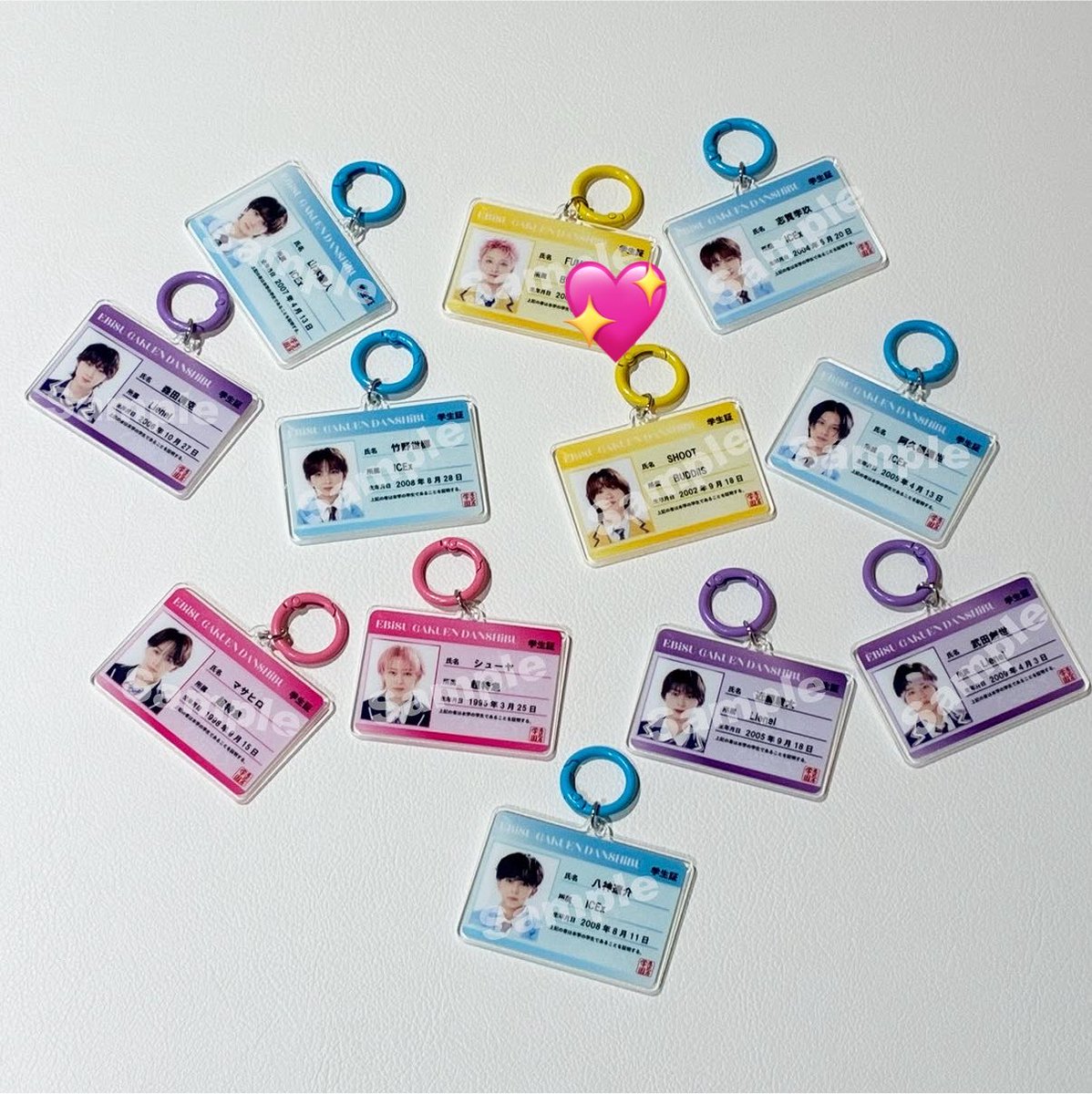 k9drwb's tweet photo. EBiDAN THE LIVE 2026 15th Anniversary エビライ 学生証キーホルダー アクキー 両面トレカ 交換 買取

【譲】買取

【求】BUDDiiS FUMIYA 各種

ミニフォト・Yes!東京 トレカ特典各種も求めております。
纏めての方優先
都内手渡し・エビライ13日手渡しのみ
お気軽にお声かけください。 https://t.co/WqJcFVId2c