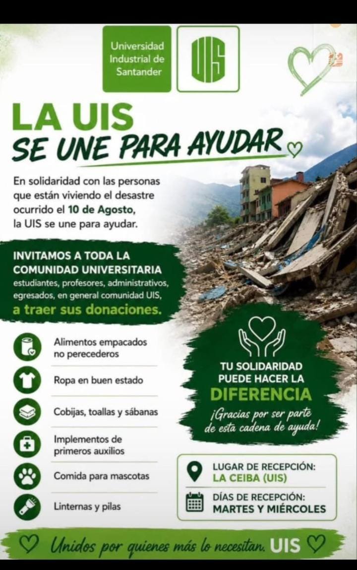 nimbuscienta's tweet photo. 📌Acopio Bucaramanga UIS https://t.co/uw7gRhRzDu