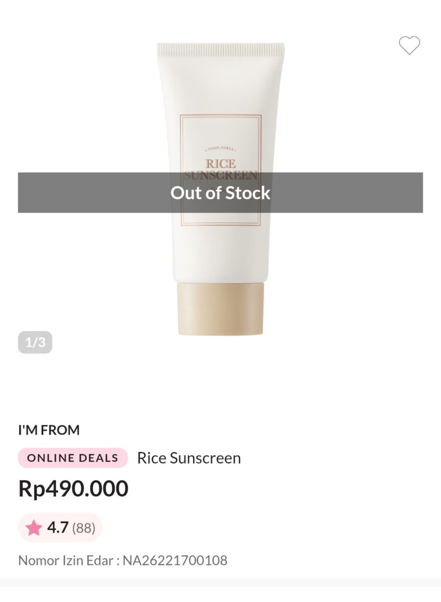 dlwhjs's tweet photo. wts sunscreen i'm form sealed, cocok untuk oily skin, dan ini ss vegan loh guys. mau dijual cpt 400k aja. dm me if u interest ^^
#zonauang #sunscreen https://t.co/u9csMakldR