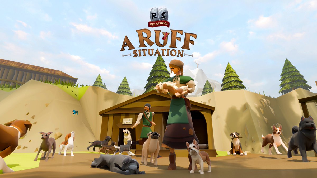maximus_osrs's tweet photo. I had the honor of creating the key art for the new dog quest 🐶

#osrs https://t.co/wjf0l4Vftw