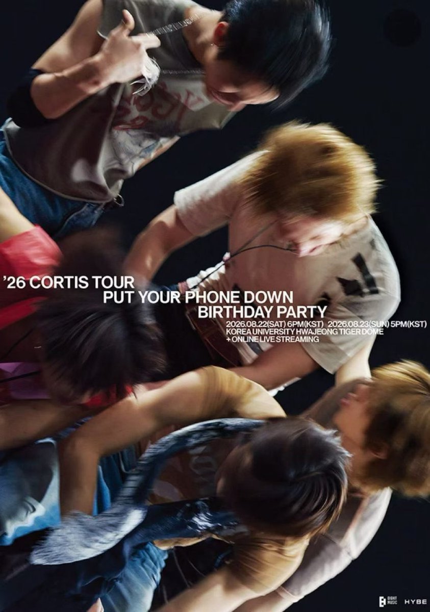 l0rnah's tweet photo. 2026 #CORTIS #コルティス TOUR
「PUT YOUR PHONE DOWN」
BIRTHDAY PARTY
韓国ソウル 公演 コンサート バースデーパーティー チケット代行 

代理チケッティング

公演日 8月22日(土)~23日(日)
高麗大学 ファジョン体育館

#バースデー #PUTYOURPHONEDOWN
#C
ORTIS_TOUR #코르티스
#チケット代行 https://t.co/1MUevUDTqN