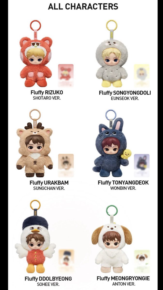 BucinTay's tweet photo. Open sharing POPMART x RIIZE plush doll pendant
Shotaro ✅✅
Eunseok ✅✅
Sungchan ✅✅
Wonbin ✅✅
Sohee ✅✅
Anton ✅✅

Fee jastip: 35k
Harga est: 310k-350k
Dp: 150k
Dom Surabaya (bisa cod area sby) https://t.co/atPNta7r8Z
