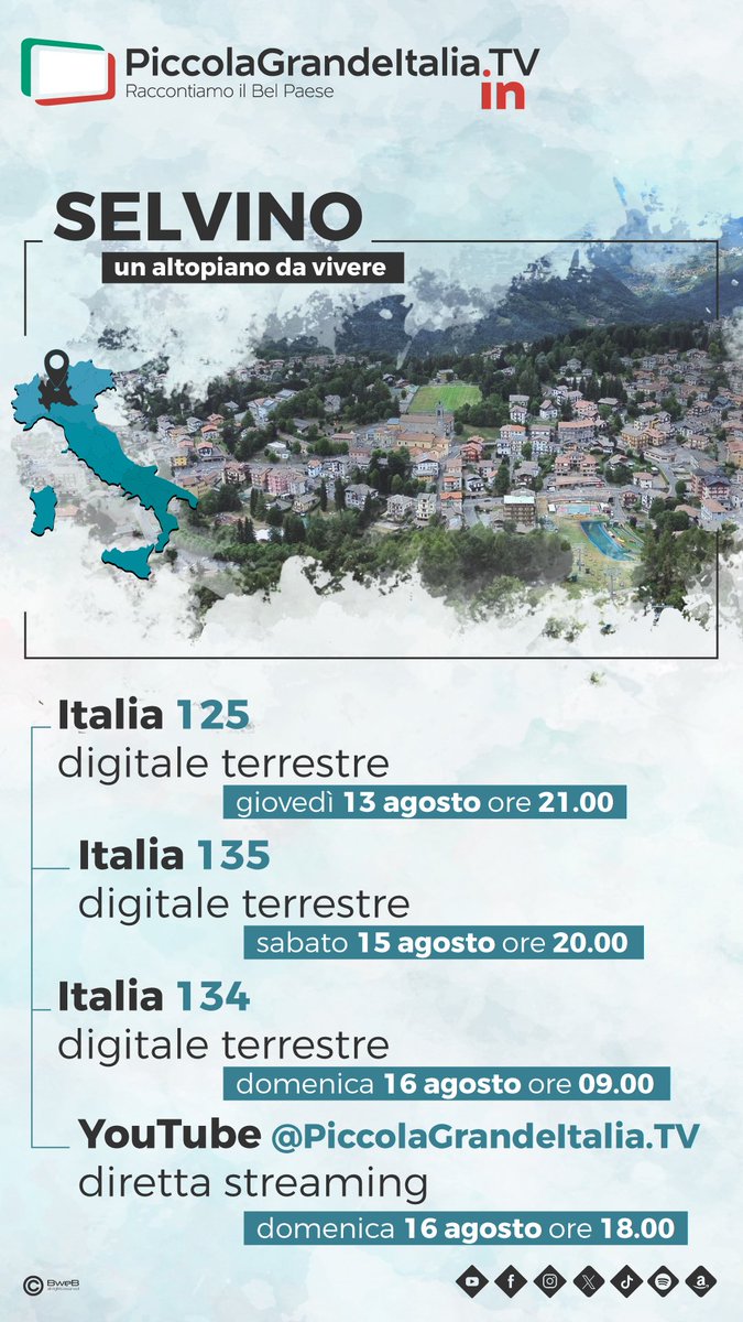 PGI_TV's tweet photo. 📺 𝕀𝕟 𝕆ℕ𝔻𝔸
​
📍 SELVINO
​🗺️ un altopiano da vivere
​
🇮🇹 𝗣𝗶𝗰𝗰𝗼𝗹𝗮𝗚𝗿𝗮𝗻𝗱𝗲𝗜𝘁𝗮𝗹𝗶𝗮.𝗧𝗩
#raccontiamoilbelpaese
#Selvino #Bergamo #Lombardia #Orobie #ValSeriana #prealpibergamasche #borghi #viaggi #turismo #italia #visititaly #intv #doc https://t.co/cQCDPLQ87F