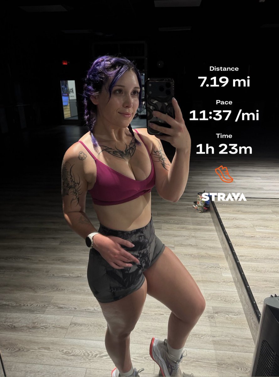 az_shirley's tweet photo. Slowly gaining my endurance back 🫡 https://t.co/dIQA7BkOrx