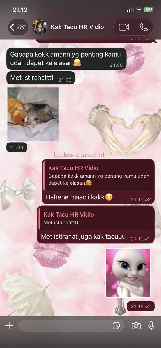 gabzberries's tweet photo. KO CHAT AN SAMA HR NYA BEGINI YAK https://t.co/2XYym5Oxx0