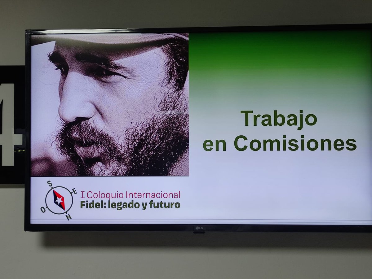 TaniaMCruzHdez's tweet photo. En pleno desarrollo el Taller "Fidel y la #Salud", en el segundo día del I Coloquio Internacional Fidel: legado y futuro
Se presentan 2 Paneles: 
📌Fidel y el desarrollo de la industria biotecnológica y farmacéutica cubana.
📌La impronta de Fidel en la Salud. Testimonios de vida. https://t.co/6UC3EYSxqS