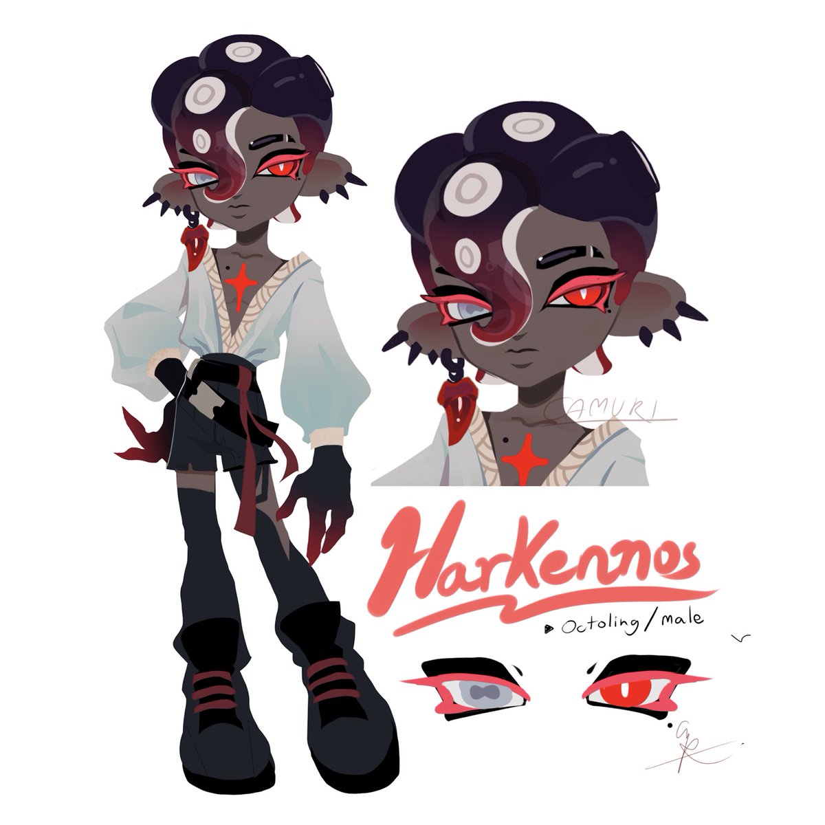 camuribirb's tweet photo. Break from dragons for a bit...
Guys...Harkennos in splatoon version!!! https://t.co/9jBtF2IdXq