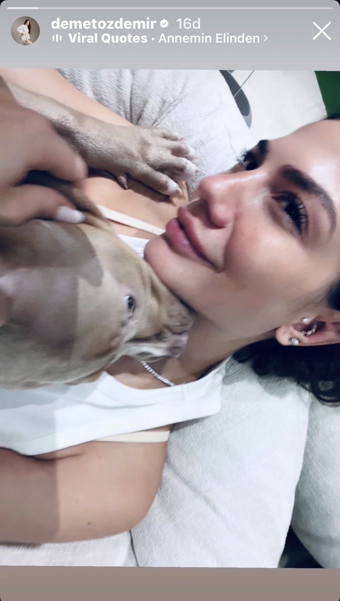 DemetOzdmrMedia's tweet photo. 🆕 | #demetözdemir Instagram hesabında yeni bir hikaye paylaştı

📸 | @/demetozdemir • IG story https://t.co/o8PaO6vNnh