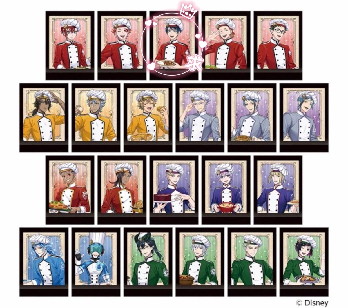 p0muo_O's tweet photo. 【交換】ツイステ マスターシェフ ぱしゃこれ

譲▶︎リドルエースケイトトレイレオナジャックラギーアズールジェイドフロイドカリムジャミルヴィルエペルルークイデアオルトマレウスシルバーセベクリリア

求▶︎デュース

都内手渡しのみ

1BOX予約予定です。
お気軽にお声掛けください🎀 https://t.co/cmrlJ1iPAK