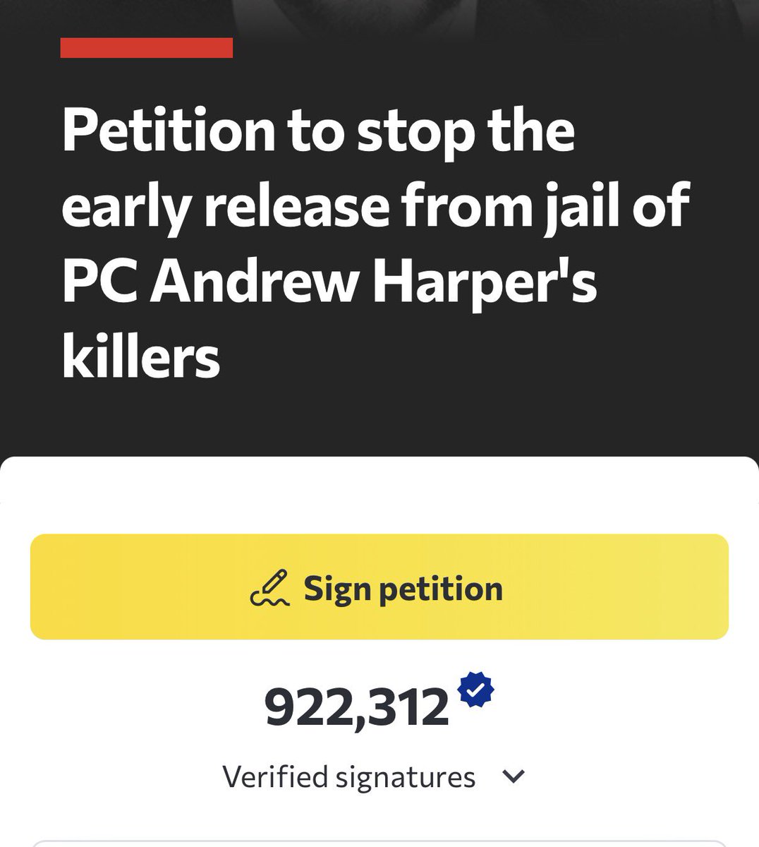 Brick_Cop's tweet photo. Well I for one am increasingly confident this is going to hit a million later day…👀

Please keep signing and sharing, it’s doing a world of good. ✅

#ThinBlueLine 🚨 https://t.co/KRuvImZdF1