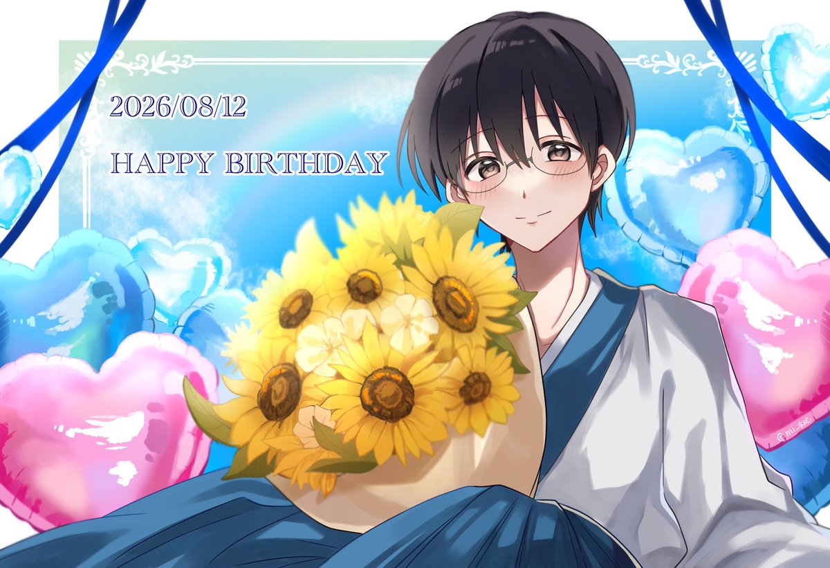 mi_qxe's tweet photo. お誕生日おめでとう〜🎂🎉🎉
#志村新八生誕祭2026
#志村新八誕生祭2026 https://t.co/nXHoA7GtSG