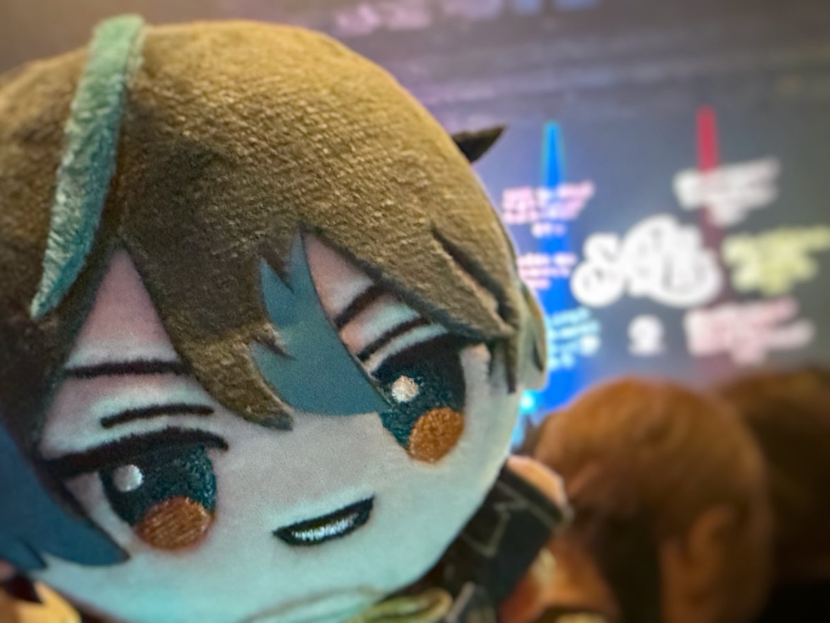 8116sky's tweet photo. 初の生EL6だったので
とりあえずねいろくんを見てました

にこにこしてて素敵でした〜！🦕🙌
演出も素敵だったので2回目見に行くのが楽しみです🥳
#EL6SAVE https://t.co/cfucigOML7
