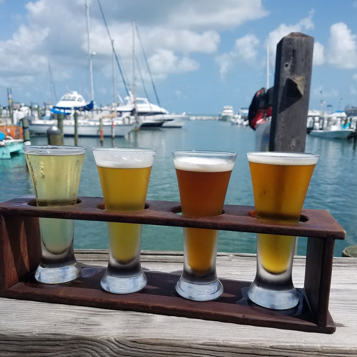 HistoricSeaport's tweet photo. Cold beer, warm breeze ๐บ๐
The Waterfront Brewery pairs locally brewed craft beer with unbeatable harbor views.
โจ This is what Key West Historic Seaport days are made for.
#KeyWestBrews #SeaportVibes #WaterfrontViews https://t.co/hi3O06xRNU