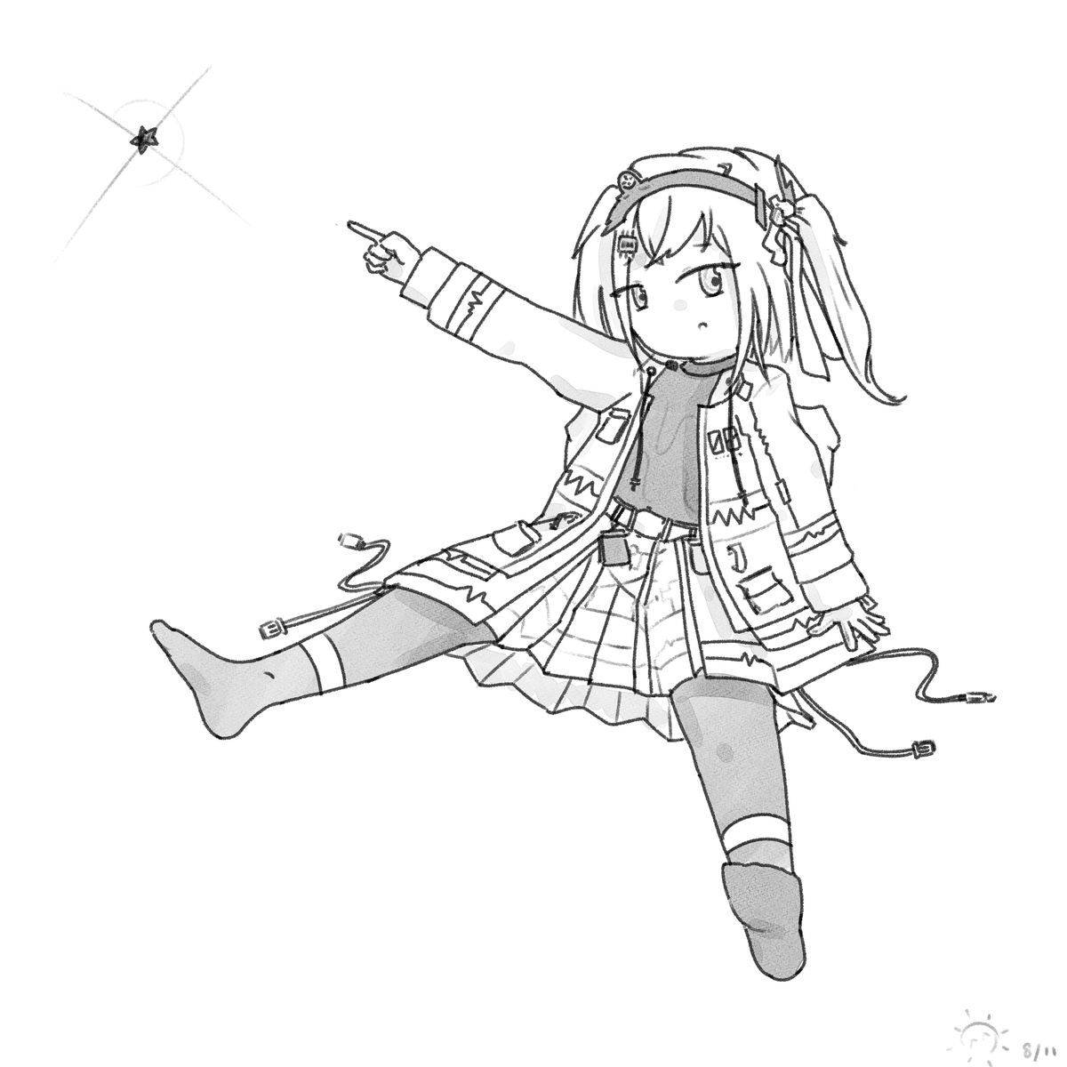 ShemaSunf's tweet photo. 黒い星。#足立レイ https://t.co/Au60wm7lDq
