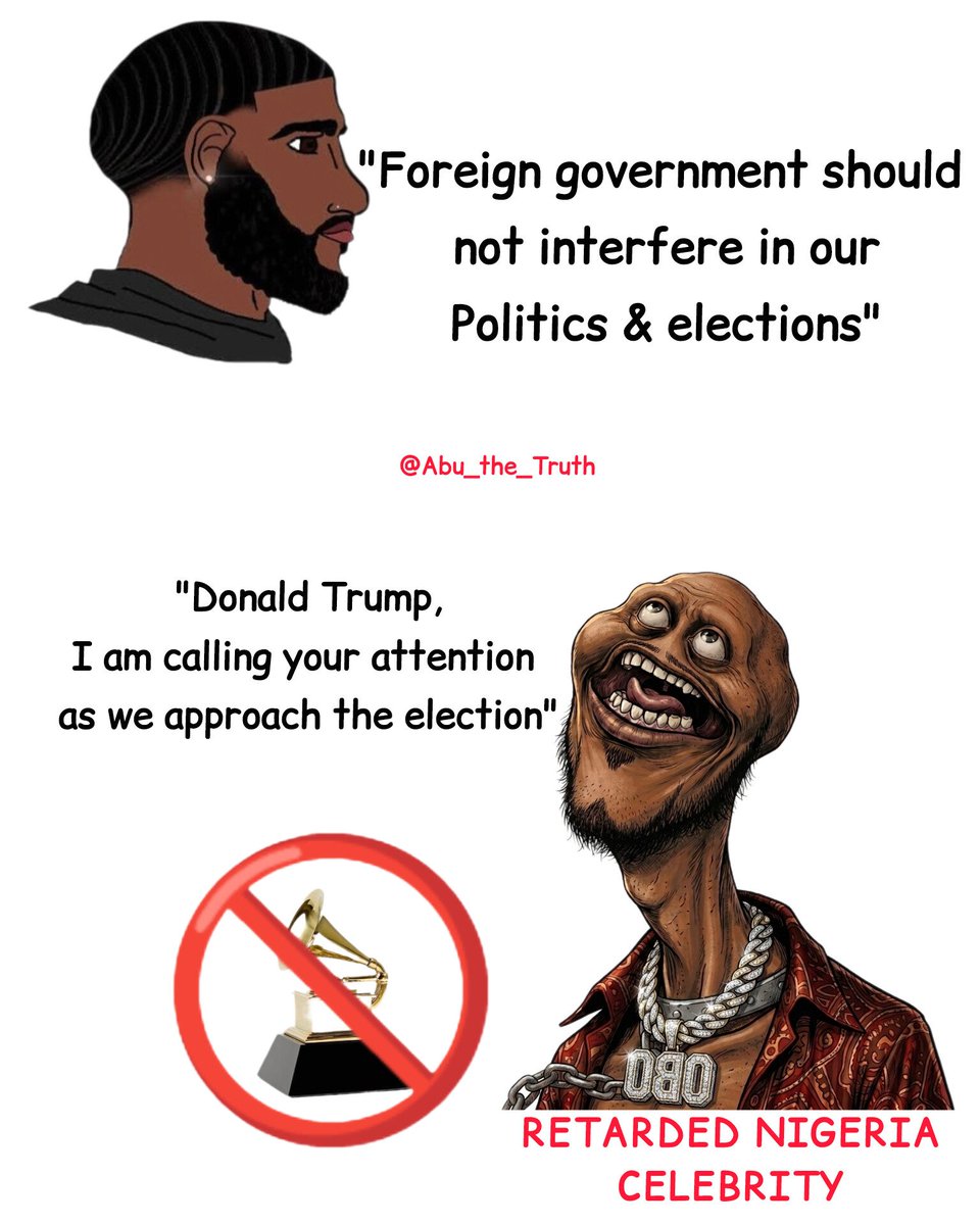 Abu_The_Truth's tweet photo. if you like suck Donald Trump epon, no Grammy for you. https://t.co/vv14WFox5M
