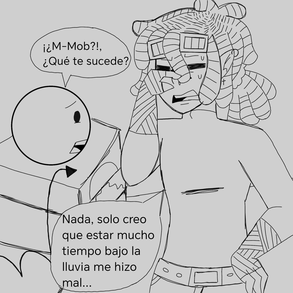 LML_1305's tweet photo. Mob enfermo? (2/4) #verityᵀᴹ #ComicArtists #art https://t.co/FCUY1IVIeQ
