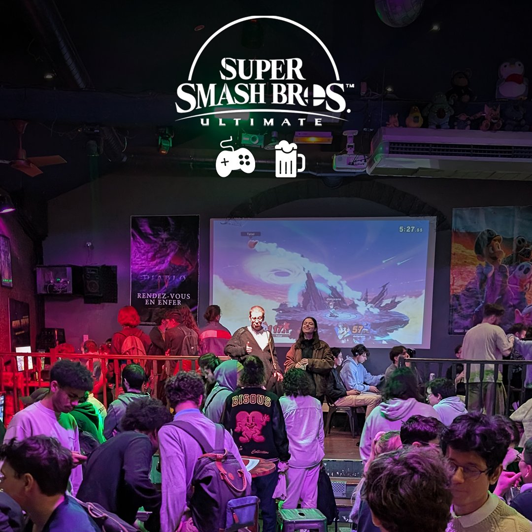 leburnoutbar's tweet photo. Tournoi Smash ce soir, à 19h ! 

Inscriptions : https://t.co/k4TjKUYAhw https://t.co/trNSxziadF