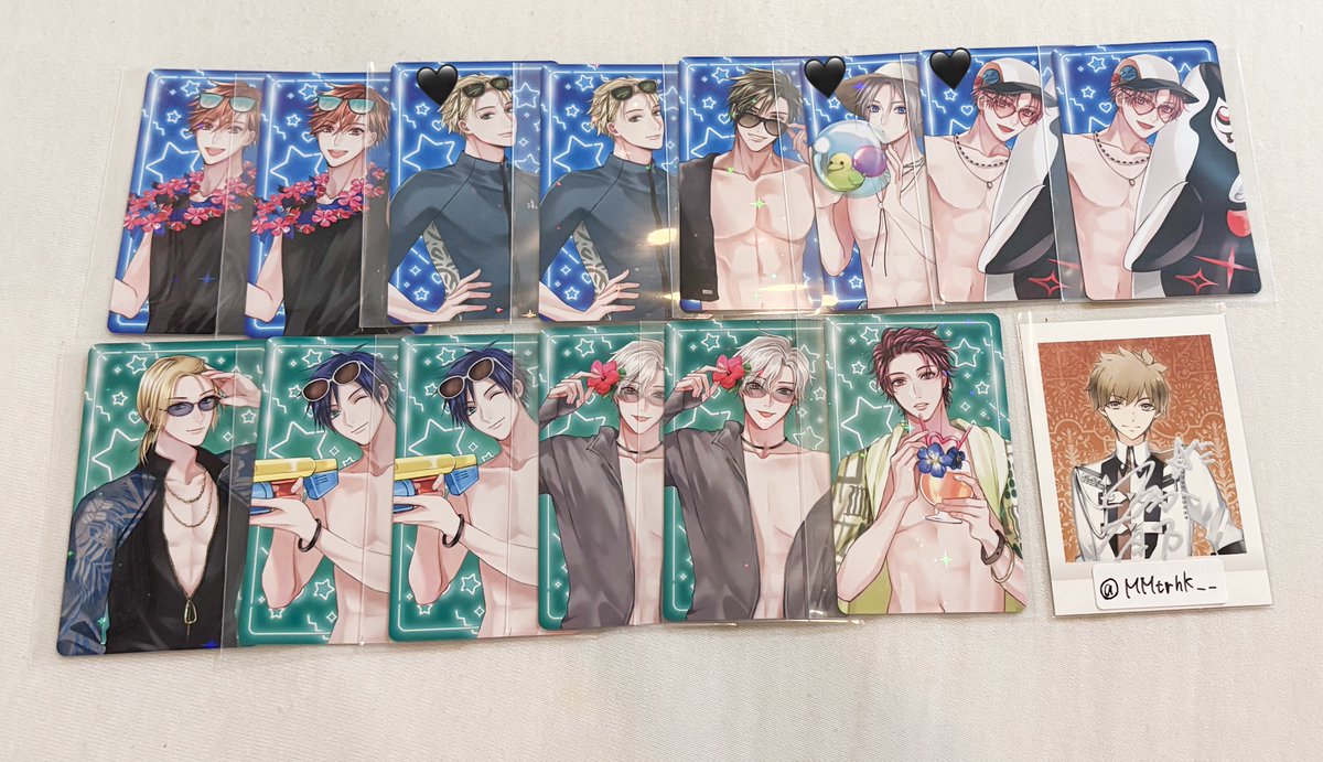 MMtrhk__'s tweet photo. 【交換】 ツキウタ。 ツキプロ ツキスプ 特典

譲￤画像参照
求￤郁＞夜(友人分)

🖤含む方、纏めての方優先
郵送での交換のみ

お気軽にお声がけください https://t.co/kxejDrV70s