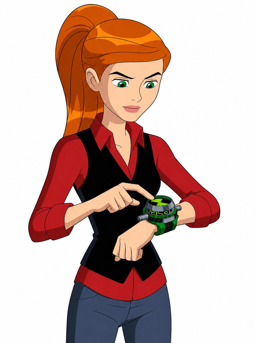 Mr_PrimeAlpha's tweet photo. What if Gwen gets the Omnitrix ? 💀 https://t.co/BbdgEtApiZ