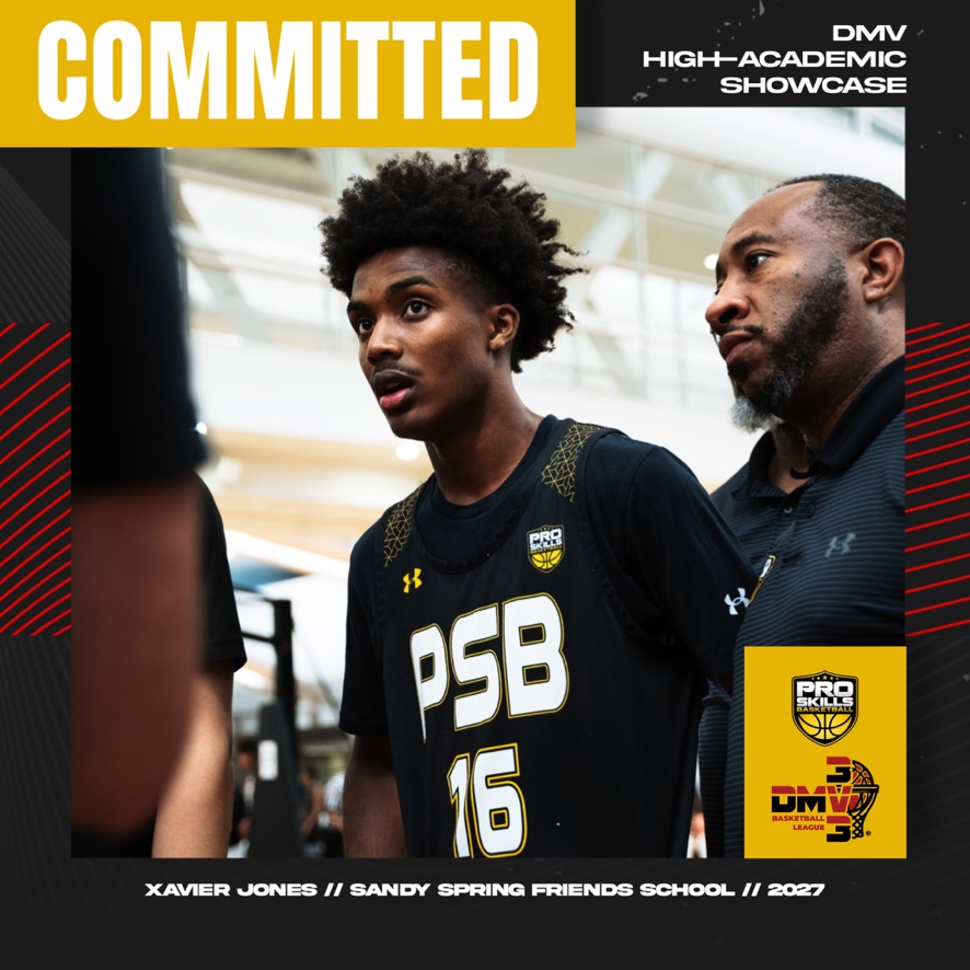 proskillsdc's tweet photo. Excited to roll out our 6th Annual High-Academic Showcase commits!

Xavier Jones - 6'0 - Class of '27

Attacks the rim with purpose and rebounds at an elite level for his size—bringing toughness, energy, and production every time he steps on the floor https://t.co/57Kp7jYIWr
