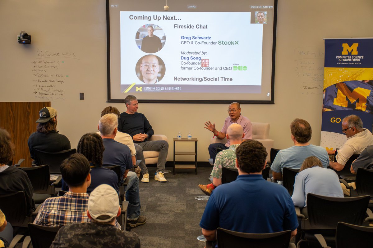 UMichCSE's tweet photo. 📣 What an incredible turnout last month at our Detroit Alumni Meetup at @stockx!

Thank you to everyone who came out. We can't wait to see you at the next one! Go Blue!

📸 A few highlights from the night below! 👇 https://t.co/LGYaQDVHBx