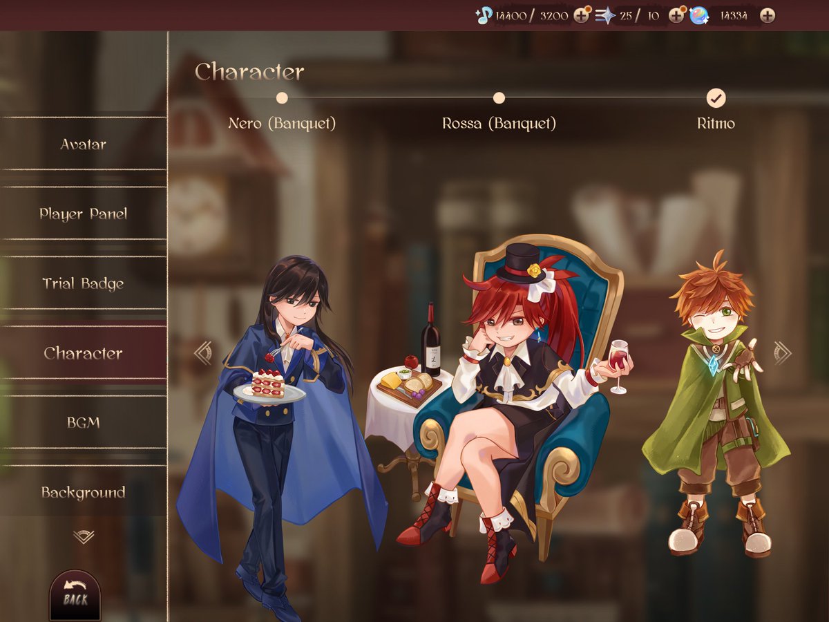 Noxy_Lanota_EN's tweet photo. 📢 Lanota 4.2 Preview: Banquet Characters
Nero and Rossa arrive in banquet attire!
🕺Nero (Banquet): Included with "Sound of Reunion: Phase I"
💃Rossa (Banquet): Purchase from Customize > Character

Keep the anniversary banquet going on your Home screen! 
#Lanota #LanotaGame https://t.co/zDZltnSv2K