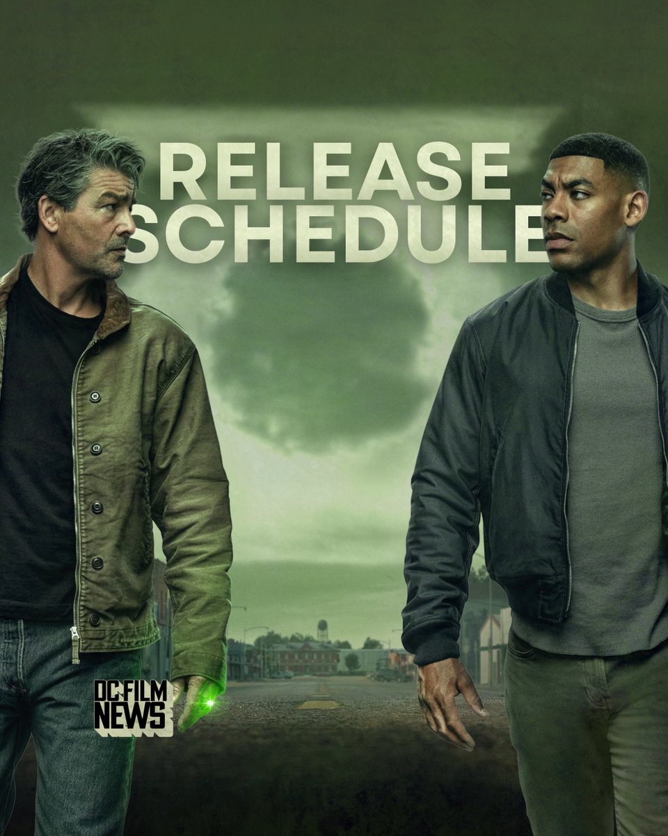 DCFilmNews's tweet photo. LANTERNS is 5 days away!

Here's the full episode release schedule for the next chapter of the DCU.

Premieres Sunday, August 16 at 9PM ET on HBO Max, with new episodes every Sunday. https://t.co/2skbHQMinh