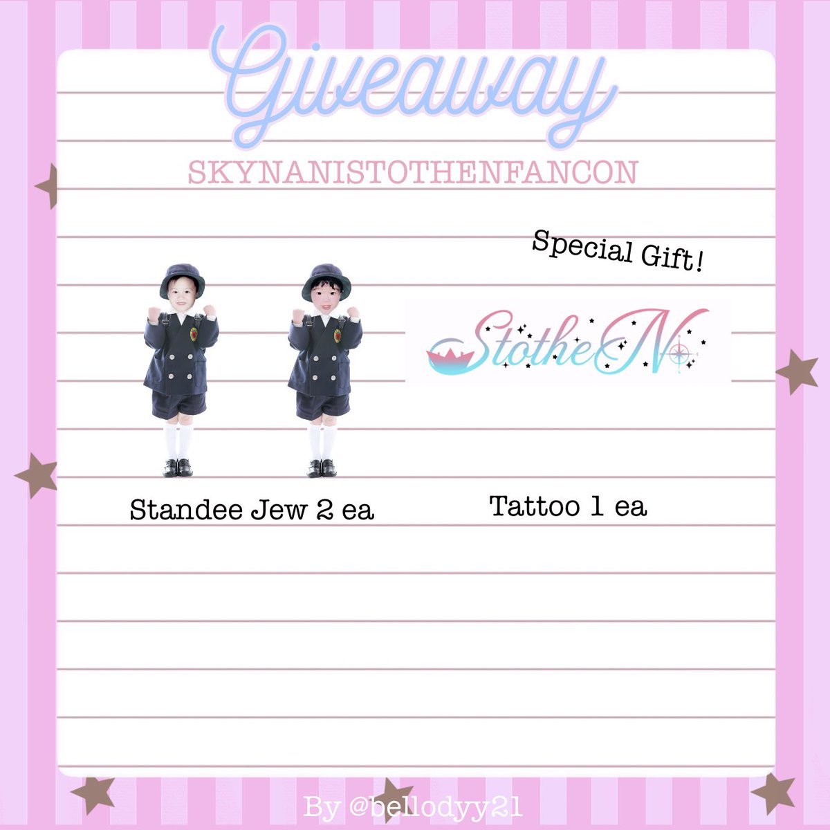 bellodyy21's tweet photo. ♡ 𝒦indly rt ♡ 
⋆. 𐙚 ̊— Giveaway —⋆. 𐙚 ̊

🧭#SkyNaniSToTheNFancon ✨

🗓️19-20 Sep 2026
📍Thunder Dome 
🕰️TBA
( 5 set per day )
พูดคีย์เวิร์ด “สกายระนองรักนานิเชียงใหม่ที่สุดใน 3 โลก”

[ #skywongravee #hirunkit_ #สกายนานิ #skynani] https://t.co/ffnmbdOP1w