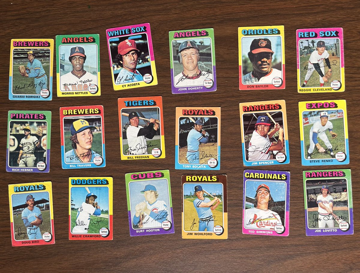 ScribSports's tweet photo. Added 10 more to my ever-growing 1985 Topps Willie McGee #OneCardCollection, as well as a handful of cards for my 1975 Topps set build!
#TheHobby #Collect https://t.co/b9Acpe8i5c