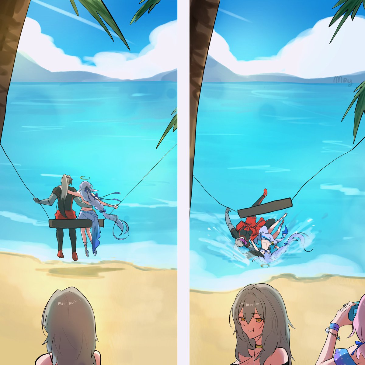 mrydozang's tweet photo. Enjoy the beach view
#honkaistarrail https://t.co/xQXsMDFZV4