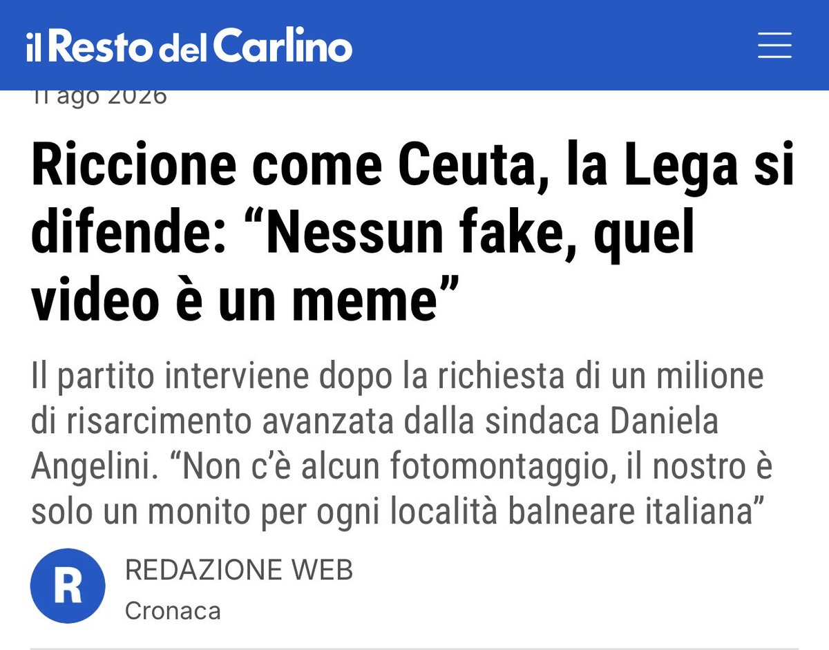 LegaSalvini's tweet photo. Ma se la sinistra è a favore dell’accoglienza e delle politiche pro immigrazione, perché definisce il meme di Lega TikTok “razzista”? Dove sta il razzismo? 🧐 https://t.co/845zWTCJH9