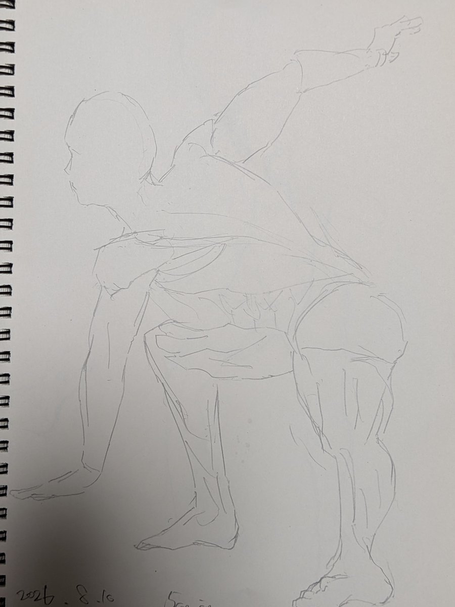 sesaminn7's tweet photo. 8月に入ってから、だいたい毎日クロッキーで人体描いてる。楽しい。 https://t.co/GOWmr1UL7Q