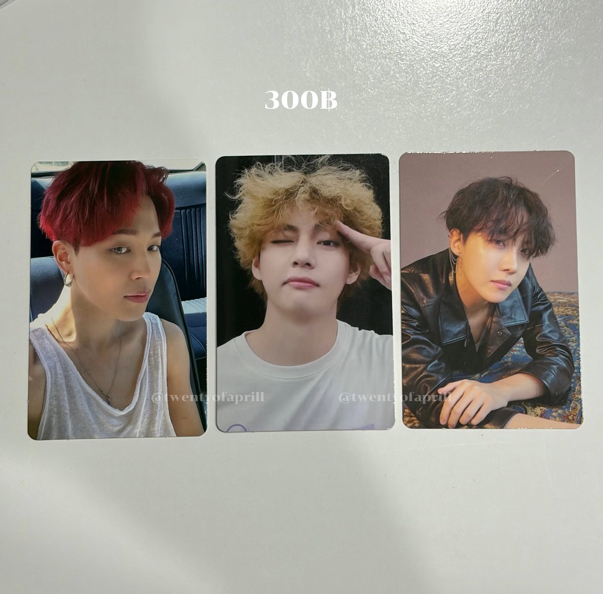 twentyofaprill's tweet photo. การ์ดจีมิน แทฮยอง เจโฮป 3 ใบ 300 baht

📮shipping free | สนใจ dm or mt💌

#ตลาดนัดบังทัน #การ์ดบังทัน #การ์ดจีมิน #การ์ดแทฮยอง #การ์ดเจโฮป #ปล่อยของสะสมบังทัน https://t.co/mawfQEsw3P
