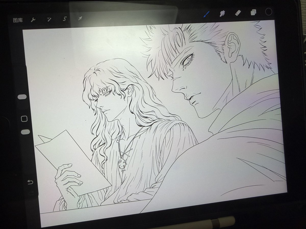 Maccha050's tweet photo. はじめまして、抹茶です！
イラストや同人作品を投稿するためのアカウントを作りました。
まだ始めたばかりですが、仲良くしていただけたら嬉しいです。よろしくお願いします🤗
#Berserk #ベルセルク https://t.co/EUJtWVz20G