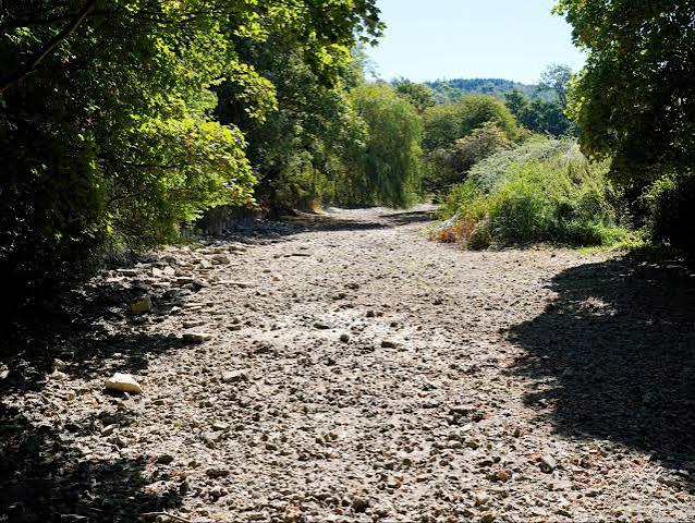 Shambles151's tweet photo. If there's no rain &amp; no water in England's rivers - where are the private water companies dumping the untreated sewage? https://t.co/L1coe9e3Qn