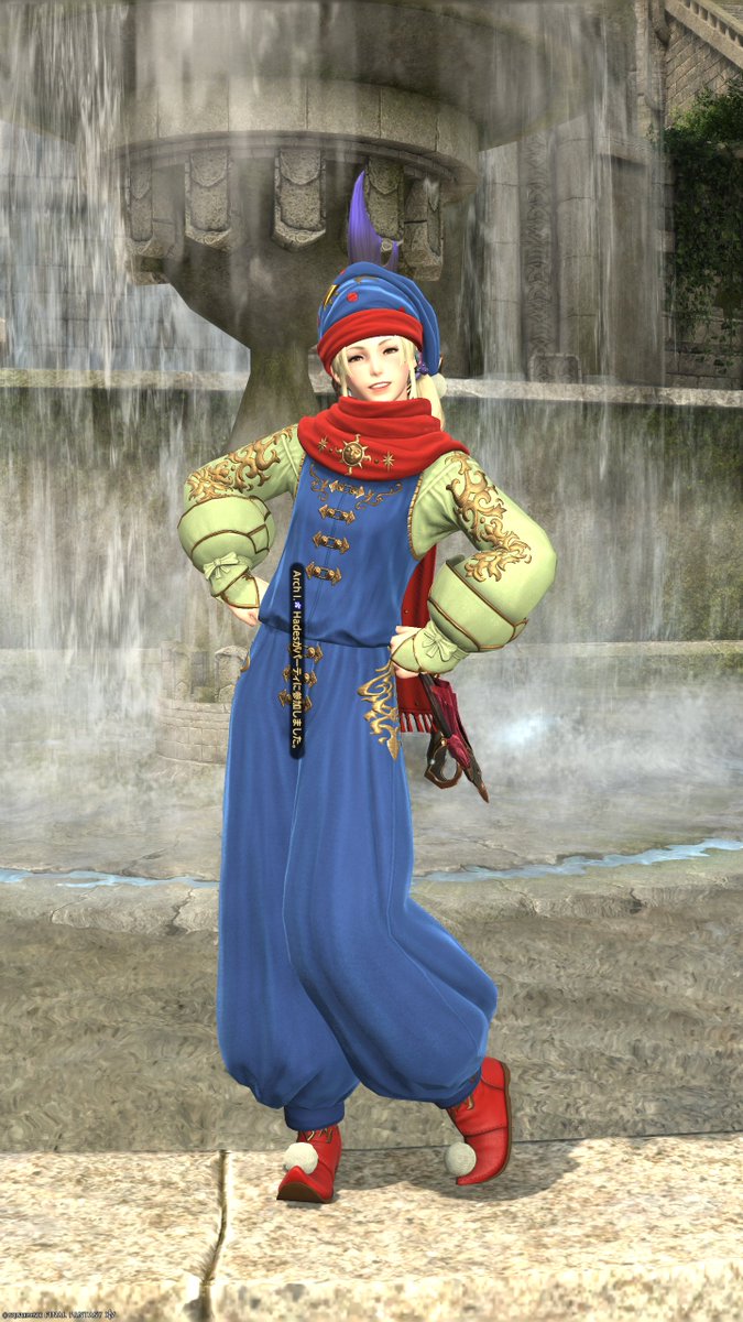 kelolo1234's tweet photo. クレセントアイルのキャス装備を更新したら
熱中症になりそうな服だった
#FF14 https://t.co/Fmy4rZ0mqf