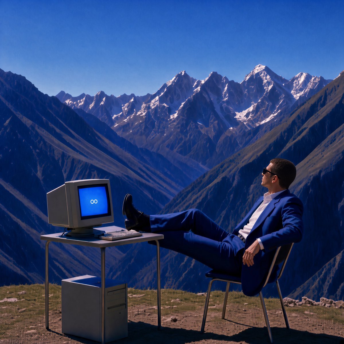 Alpha_MEXC's tweet photo. The view's better when you play the long game. 

GM😎 https://t.co/6anoTFoeKP